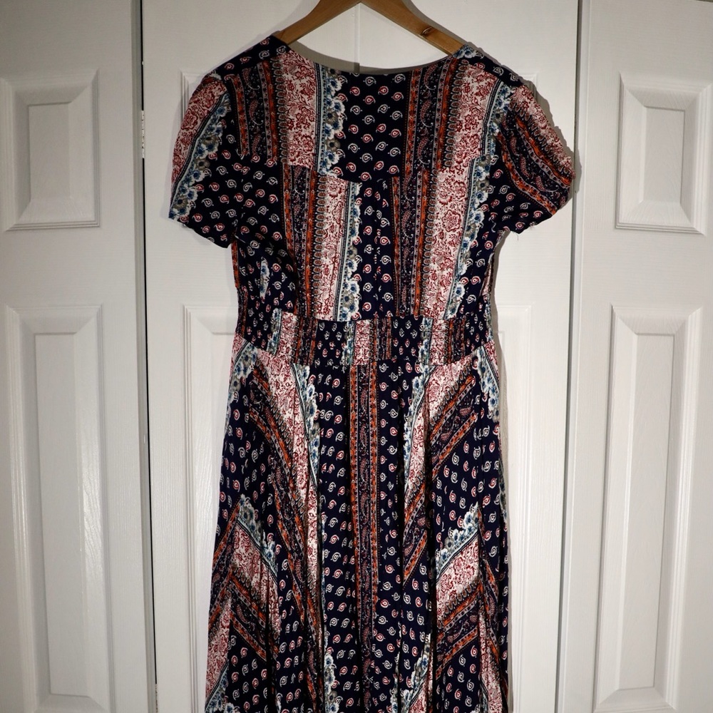 LF paisley patchwork dress